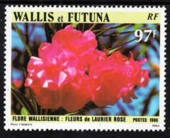 Wallis & Futuna - 1986 - Flora - Laurier Rose - Mint Stamp - Neufs