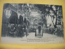 47 4886 CPA - 47 ALLEMANS DU DROPT - INAUGURATION DU MONUMENT DELUNS-MONTAUD, LE 10 OCTOBRE 1909 - DISCOURS DU PRESIDENT - Inaugurazioni