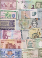 DWN - 125 World UNC Different Banknotes From 125 Different Countries - Colecciones Y Lotes