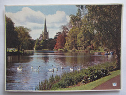 SWANS ON THE AVON STATFORD UPON AVON - Stratford Upon Avon