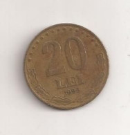 Coin - Romania - 20 Lei 1993 V2 - Romania