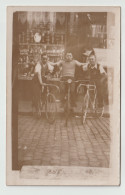 CARTE- PHOTO D' UN COMMERCE De BINCHE à Identifier  ??  2 Scans ! - Binche