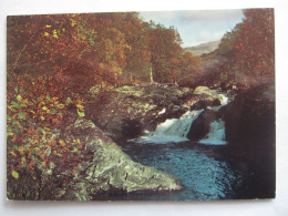 THE FALLS OF GLEN FALLOCH NEAR CRIANLARICH - Perthshire