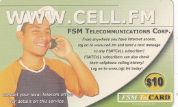 MICRONESIA - Www.cell.fm, FSM Tel Prepaid Card $10, Used - Micronesia