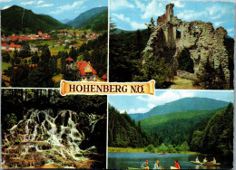 48144 - Niederösterreich - Hohenberg , Ruine , Wasserfall Finsterholz , Hinterbergteich - Gelaufen 1967 - Lilienfeld