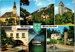 48110 - Niederösterreich - Hinterbrühl , Mödling , Rathaus , Höldrichsmühle , Seegrotte , Burg Liechtenstein - Gel. 1971 - Mödling