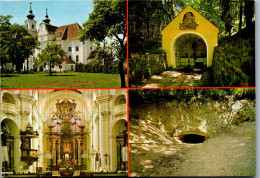 48029 - Niederösterreich - Maria Dreieichen , Wallfahrtsort , Wallfahrtskirche , Bründlkapelle , Graselhöhle - Gel. 1985 - Rosenburg