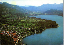 47953 - Schweiz - Caslano , Lago Di Lugano , Panorama - Gelaufen 1983 - Caslano