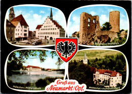 47707 - Deutschland - Neumarkt , Opf. , Rathaus , Mädchen Mittelschule , Ruine Wolfstein , Mariahilfberg - Gel. 1982 - Neumarkt I. D. Oberpfalz