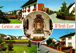 47698 - Deutschland - Wörth , Isar , Mehrbildkarte - Gelaufen 1979 - Woerth