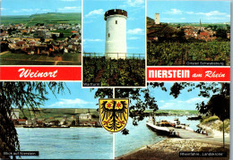 47687 - Deutschland - Nierstein , Am Rhein , Weinort , Schwabsburg , Rheinfähre Landskrone - Gelaufen 1981 - Nierstein