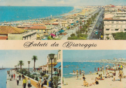 U4765 Saluti Da Viareggio (Lucca) - Panorama Vedute Multipla / Viaggiata - Viareggio