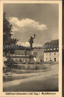 42343116 Lauenstein Erzgebirge Markt Mit Falknerbrunnen Lauenstein - Geising