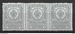 LOTE 1891 D  ///  (C025) ESPAÑA GIRO  EDIFIL Nº 1  BLOQ 3 **MNH - Fiscale Zegels