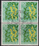 1974 Schweiz Pro Juventute ET ° Zum: CH J250, Mi: CH 1044, Goldregen, Giftpflanzen Des Waldes - Giftige Planten