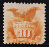 Estados Unidos, 1869  Y&T. 33. MH. 10 C. Amarillo - Nuevos