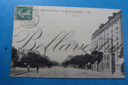 Montrouge La Route D'Orleans E.M. 1908 - Montrouge