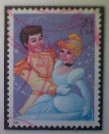 United States, Scott #4026, Used(o), 2006, Cinderella And Prince Charming, 39¢ - Gebruikt