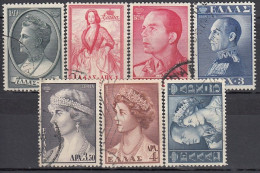 GRIECHENLAND 1957 -  MiNr: 654-667 7 Werte  Used - Usati