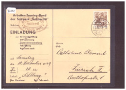 GRÖSSE 10x15cm - ADLISWIL - ARBEITER TOURING BUND DER SCHWEIZ SOLIDARITÄT - TB - Adliswil