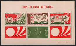 GABON - 1974 - Bloc Feuillet BF N°YT. 23 - Football World Cup / Germany - Neuf Luxe ** / MNH / Postfrisch - 1974 – Alemania Occidental