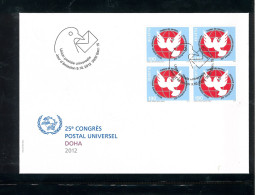 Union Postale Universelle - 25e Congrès Postal Universel - 09 10 2012 - UPU 043 - Covers & Documents