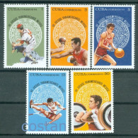1975 Panamerican Sports,Baseball,Basketball,boxing,highjump,weight,CUBA,2072,MNH - Honkbal