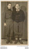 CARTE PHOTO 1943 AUTRICHE EISENERZ PRISONNIERS DE GUERRE VOIR LES DEUX SCANS - Guerre 1939-45