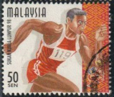 Malaisie 1998 Yv. N°684 - Jeux Du Commonwealth à Kuala Lumpur - Course - Oblitéré - Malaysia (1964-...)