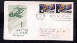 UNITED STATES,FDC SKYLAB 1974 - USA