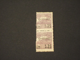 SAN MARINO - ESPRESSI - VARIETA' - 1916 VEDUTA 1,25su60- P Di Espresso Incompleta -NUOVO(++) - Timbres Express