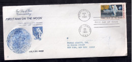 UNITED STATES, FDC FIRST MAN ON THE MOON - USA