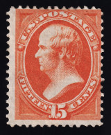 Estados Unidos, 1870-82  Y&T. 46. MH,  15 C. Naranja, - Ongebruikt