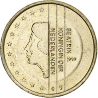 Pays-Bas, Beatrix, Euro, 1999, Utrecht, Error Monometallic, SUP, Maillechort - Errores Y Curiosidades