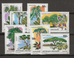 1979 MNH Rwanda, Tree - Unused Stamps