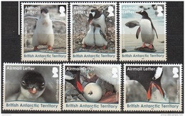 British Antarctic Territory 2016 Manchot Gentoo Lettre Neuf ** - Nuovi