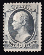 Estados Unidos, 1882-83   Y&T. 57B. MH, 30 C. Negro. - Neufs