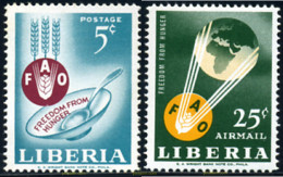 338563 MNH LIBERIA 1963 DIA MUNDIAL CONTRA EL HAMBRE - Liberia