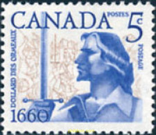 299430 HINGED CANADA 1960 3 CENTENARIO DE LA BATALLA DE LONG SAULT - Sonstige & Ohne Zuordnung