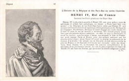 CELEBRITES - Hommes Politiques - Henri IV, Roi De France - Carte Postale Ancienne - Politische Und Militärische Männer