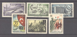 Turquie  :  Yv  1585-90  ** - Unused Stamps