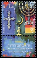 2000	Israel	1560	Land Of Three Religions - Ungebraucht (mit Tabs)