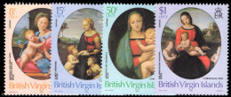 British Virgin Islands 1983 Christmas. 500th Birth Anniversary Of Raphael Unmounted Mint. - British Virgin Islands