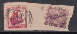 Refugee Relief Used On Piece, India RRT - Wohlfahrtsmarken