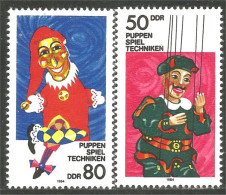 444 Germany DDR Marionette Puppet Pantin Marionnette MNH ** Neuf SC (DDR-53b) - Marionetten
