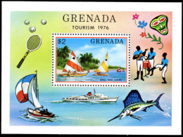 Grenada 1976 Tourism Souvenir Sheet Unmounted Mint. - Grenade (1974-...)