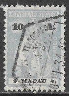 Macao Macau – 1913 Ceres Type 10 Avos Used - Usados