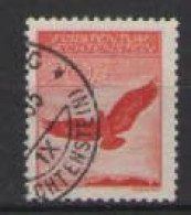 LIECHTENSTEIN 1934-35  POSTA  AEREA   AQUILA  REALE  UNIF.  11  USATO VF - Poste Aérienne