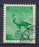 LIECHTENSTEIN 1934-35  POSTA  AEREA   AQUILA  REALE  UNIF.  13  USATO  VF - Aéreo