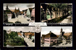 73832246 Feuchtwangen Marktplatz Kreuzgang Tuermemotiv Rathaus Mit Kirche Feucht - Feuchtwangen